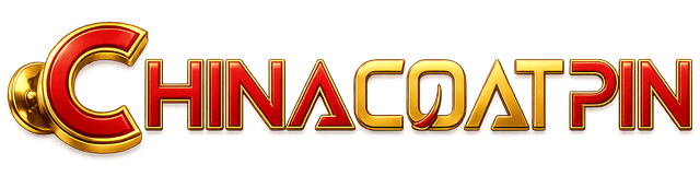 China Coat Pin Logo